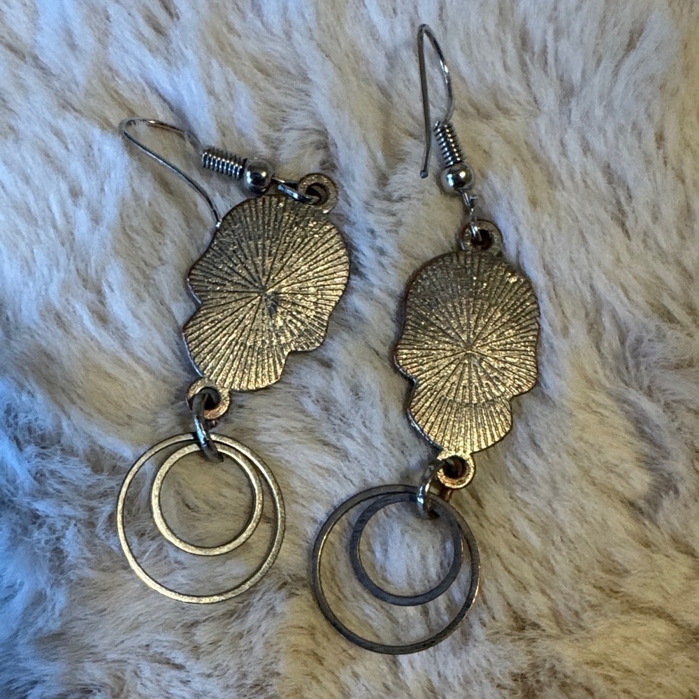 Sugar Skull Dangle Earrings - Picture 2 of 4
